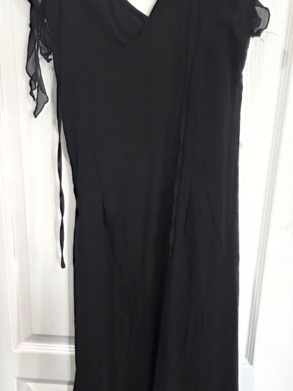 Forever 21 Black Maxi Wrap Skirt